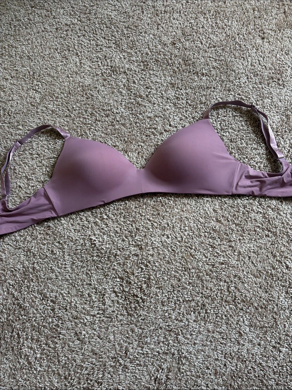 Victoria’s Secret Wireless Mauve T-Shirt Bra 36D